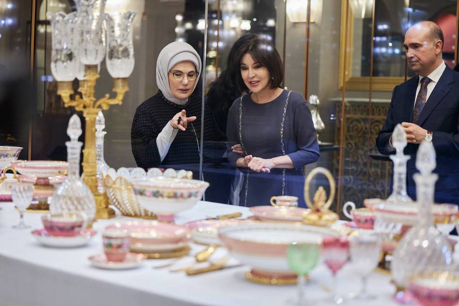 O‘zbekiston va Turkiya birinchi xonimlari Anqara Palas muzeyiga tashrif buyurdi